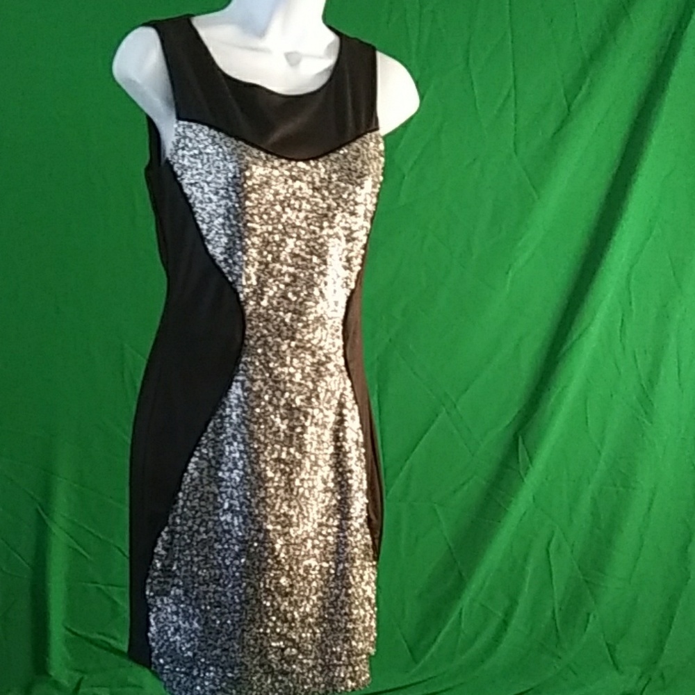 Monteau sequin mini dress